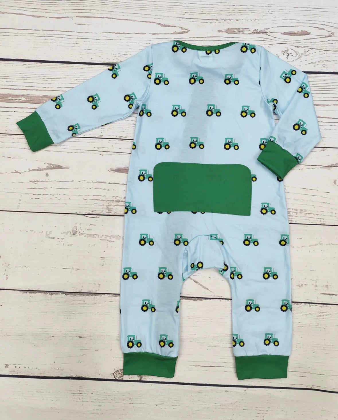 Baby Tractor Romper