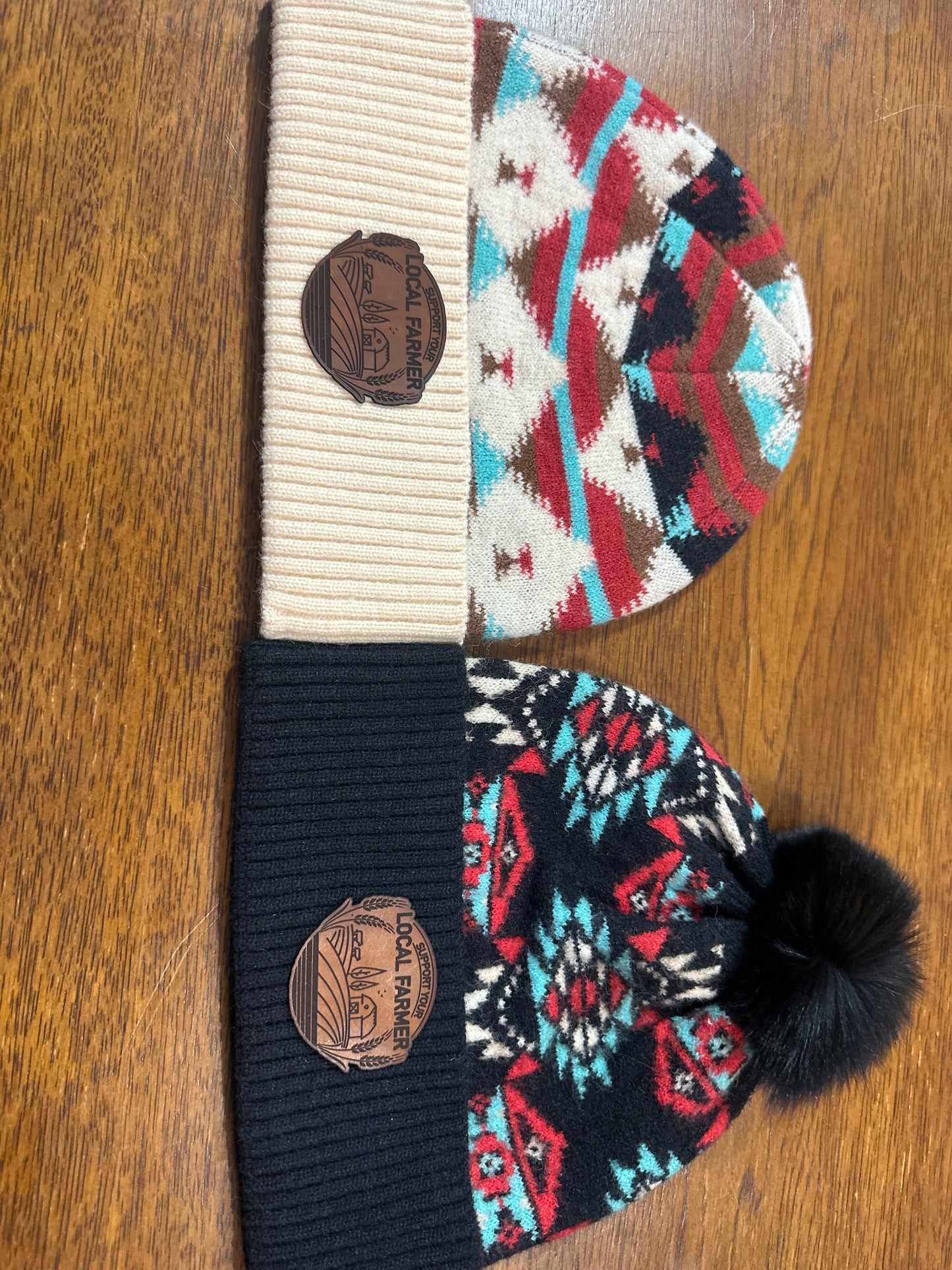 Women’s Winter Hat- Support Your Local Farmer