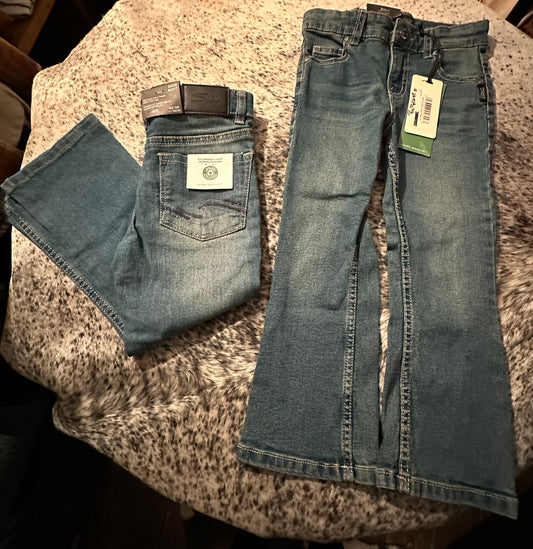 Boys Silver Zane Bootcut Jeans