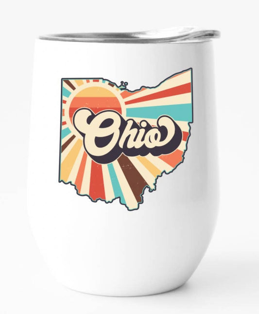 Retro OHIO Tumbler