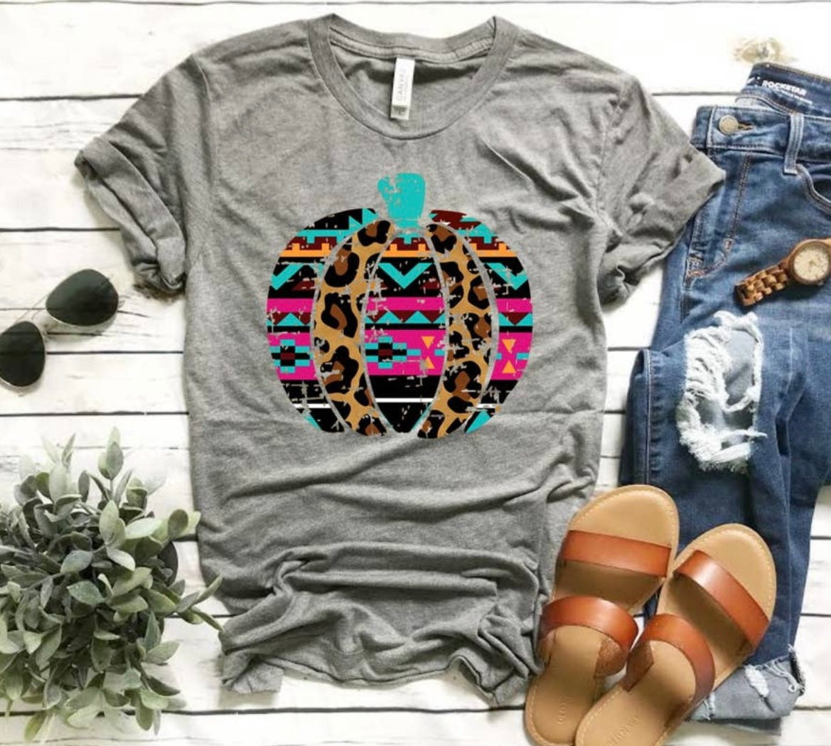 Aztec Fall Pumpkin Tee